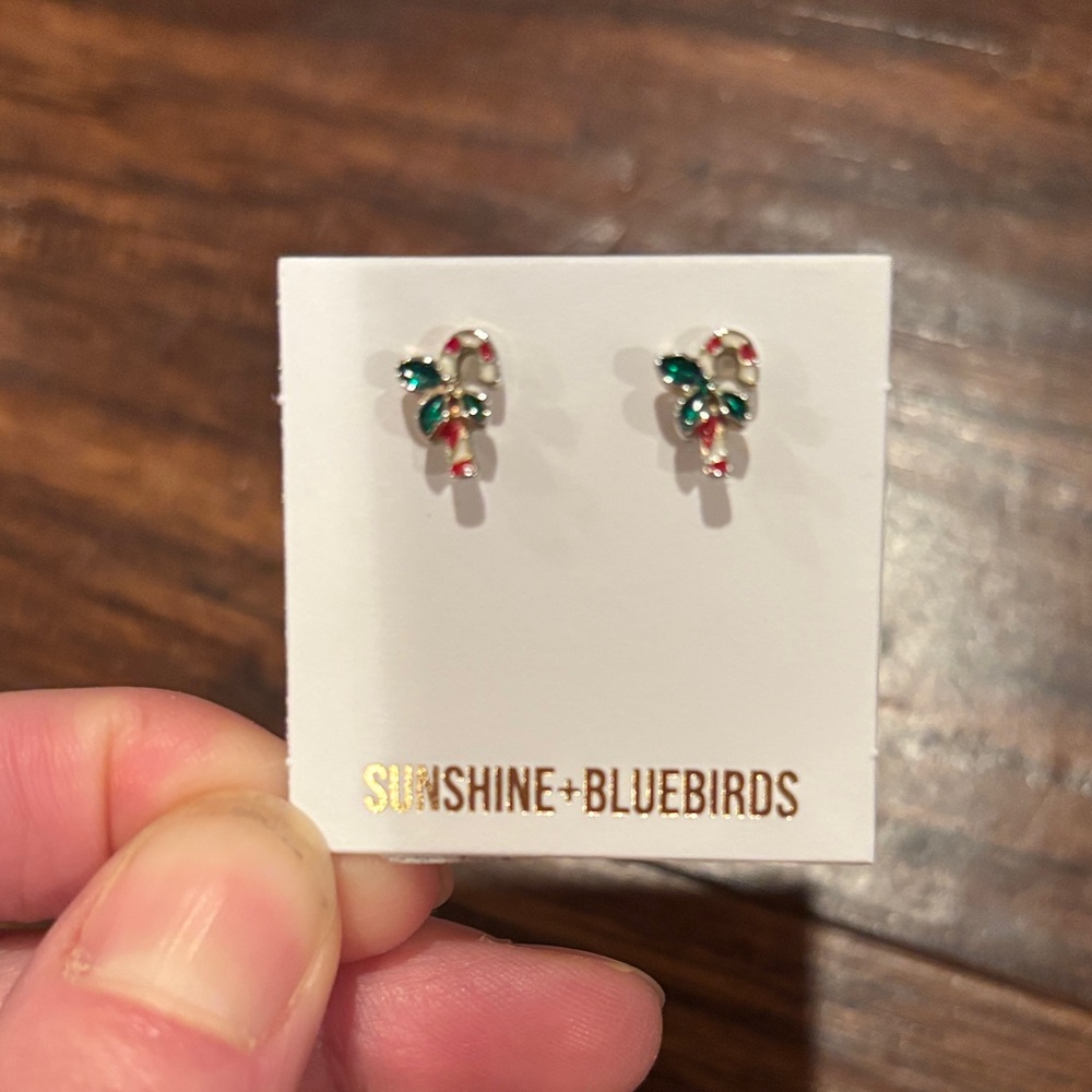 Festive Candy Cane Earrings